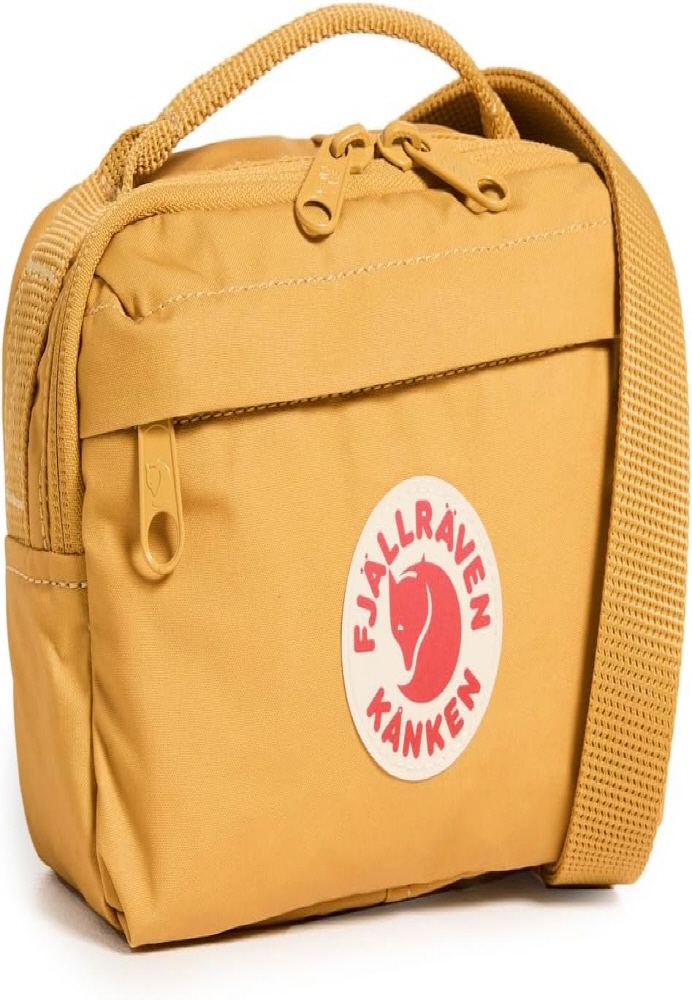 FJALL RAVEN Fjallraven Women s Kanken Hip Pack Ochre Yellow Orange One Size
